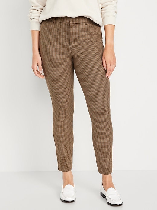 Image number 4 showing, High-Waisted Pixie Skinny Ankle Pants