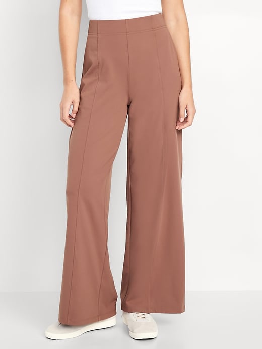 L'image numéro 1 présente Pantalon de tailleur PowerSoft à taille haute