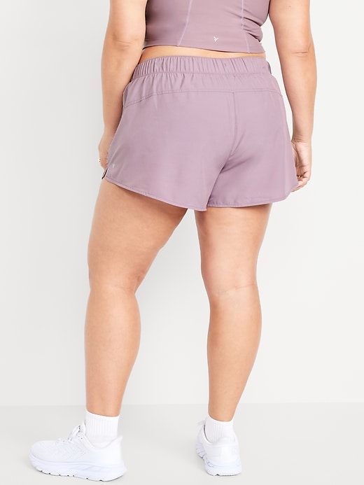 Image number 5 showing, Mid-Rise StretchTech Run Shorts -- 3-inch inseam