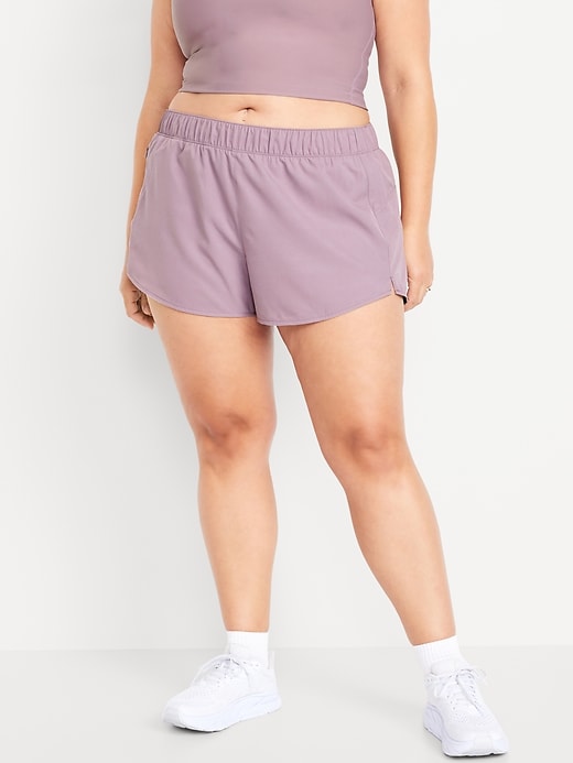 Image number 4 showing, Mid-Rise StretchTech Run Shorts -- 3-inch inseam