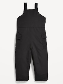 Image number 2 showing, Water-Resistant Unisex Snow-Bib Overalls for Toddler