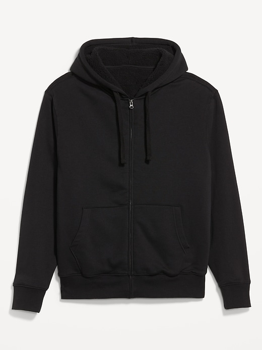 Image number 8 showing, Sherpa-Lined Zip Hoodie