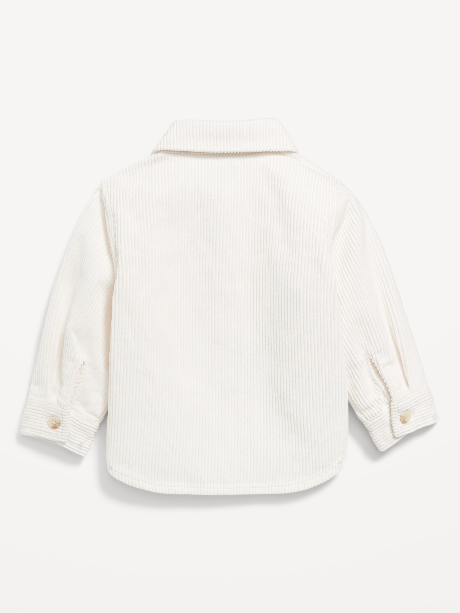 Long-Sleeve Corduroy Pocket Shirt for Baby