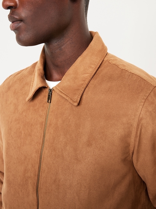 Image number 5 showing, Faux-Suede Jacket