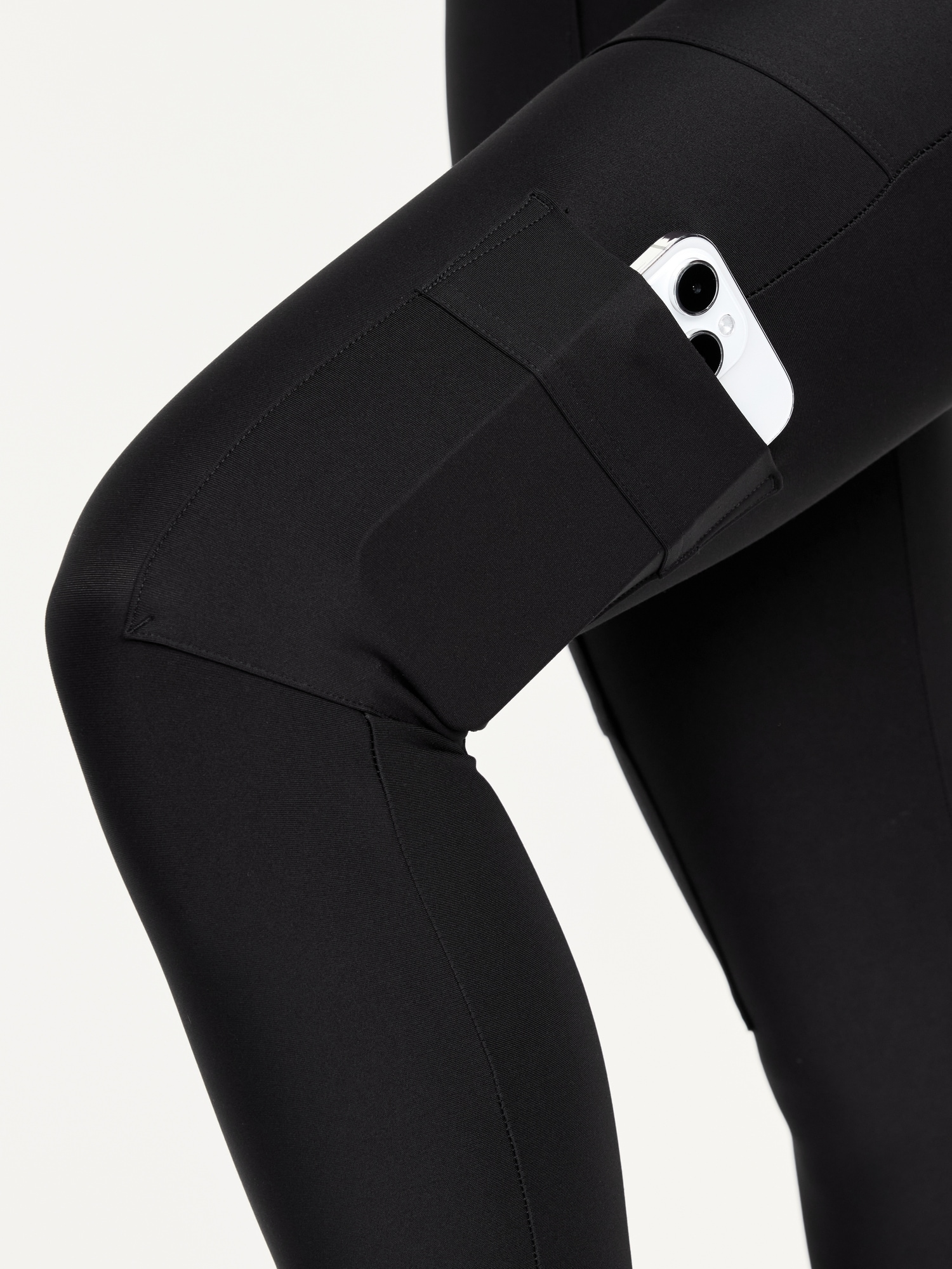 High-Waisted PowerSoft Cargo 7/8 Leggings