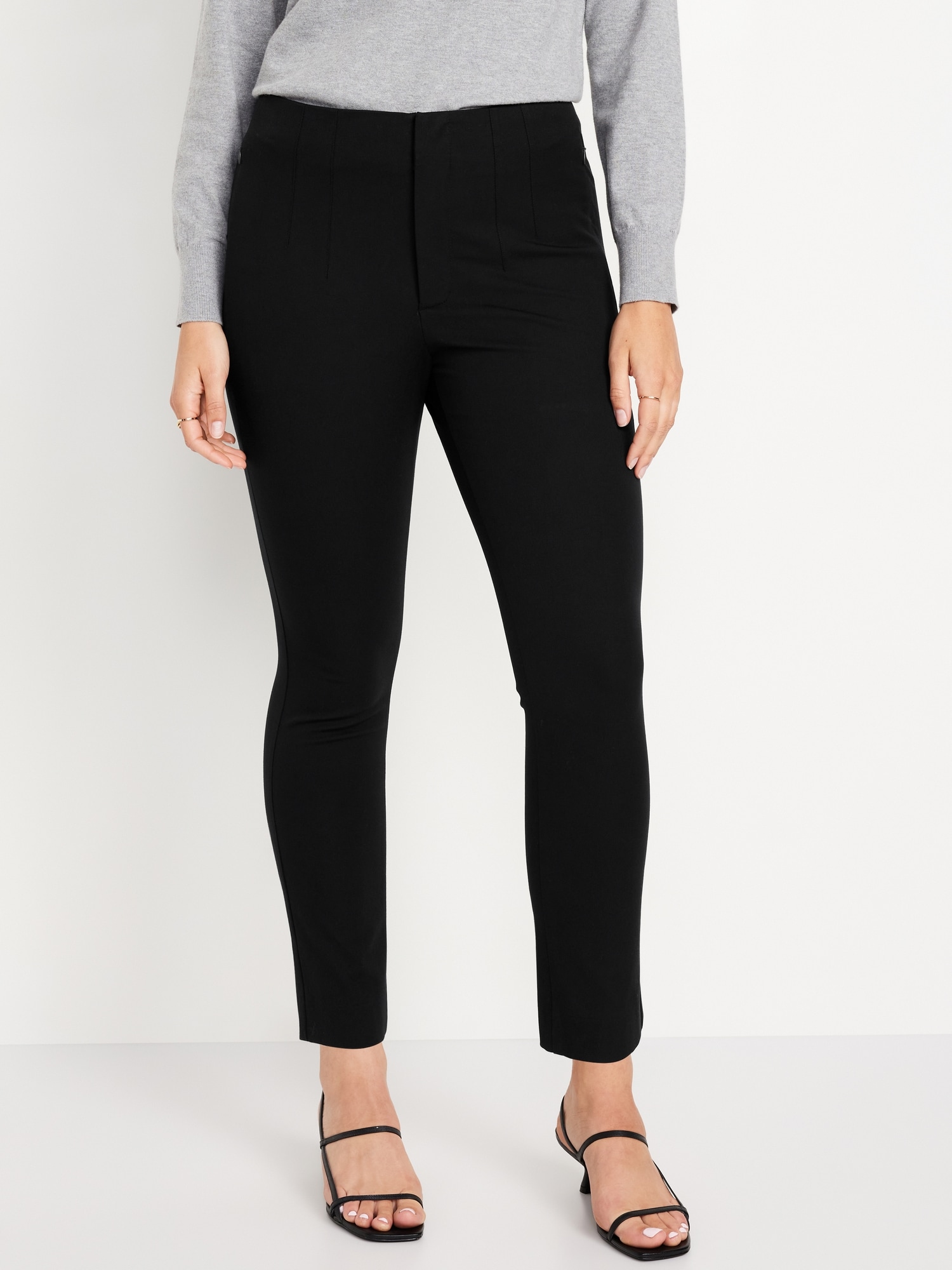 High-Waisted Polished Pixie Skinny