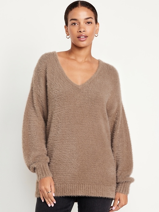 Image number 1 showing, Eyelash Sweater