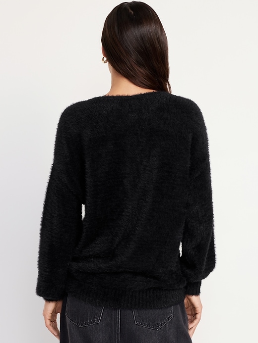 Image number 2 showing, Eyelash Sweater