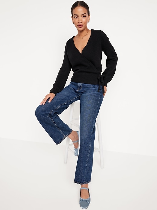 Image number 7 showing, SoSoft Tie-Waist Sweater