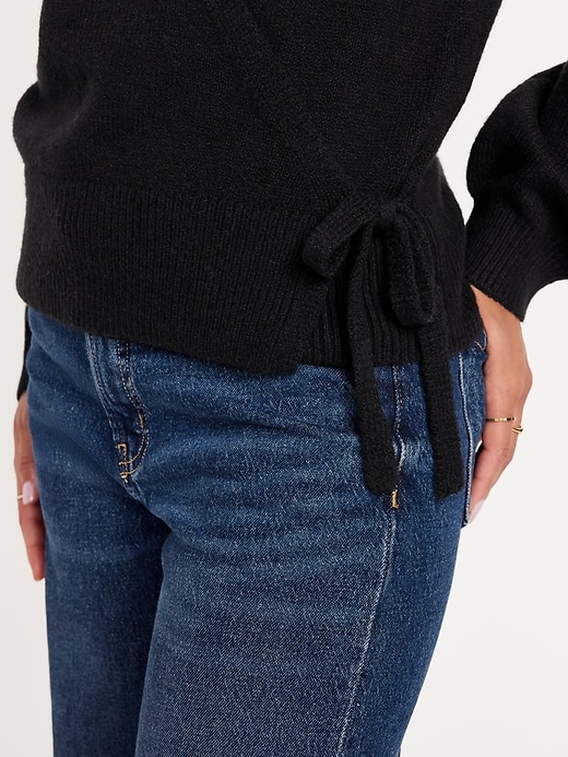 Image number 5 showing, SoSoft Tie-Waist Sweater