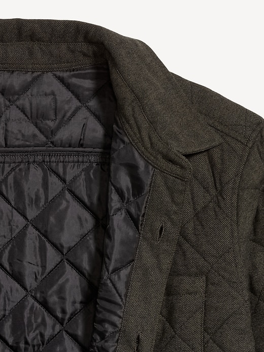 Image number 5 showing, Quilted Button-Down Shacket