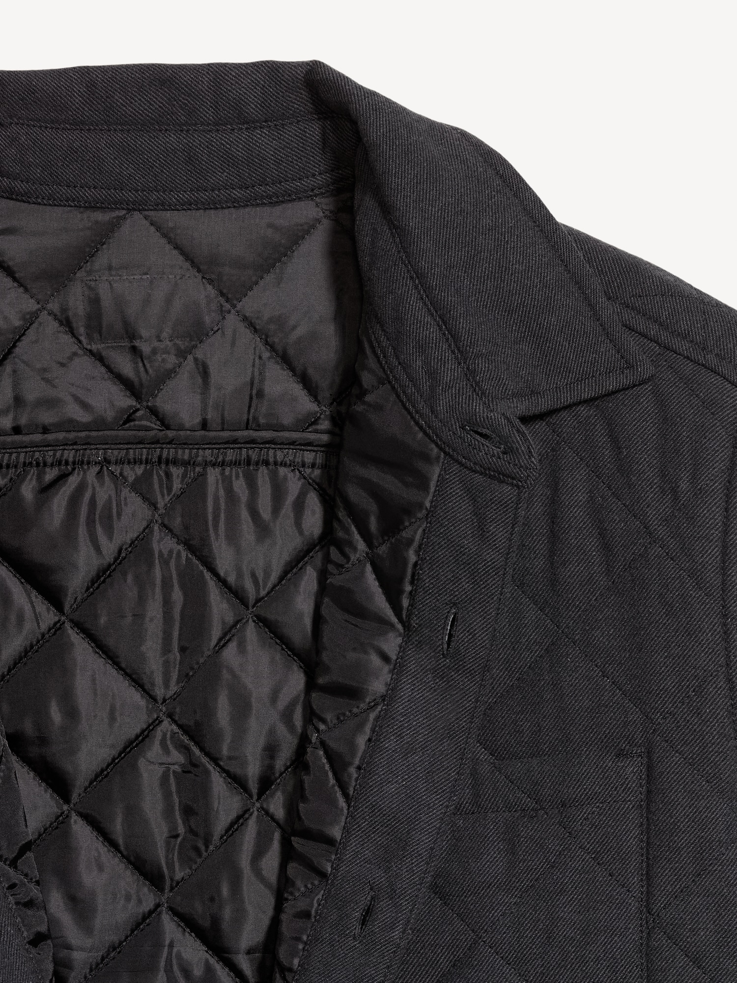 Quilted Button-Down Shacket