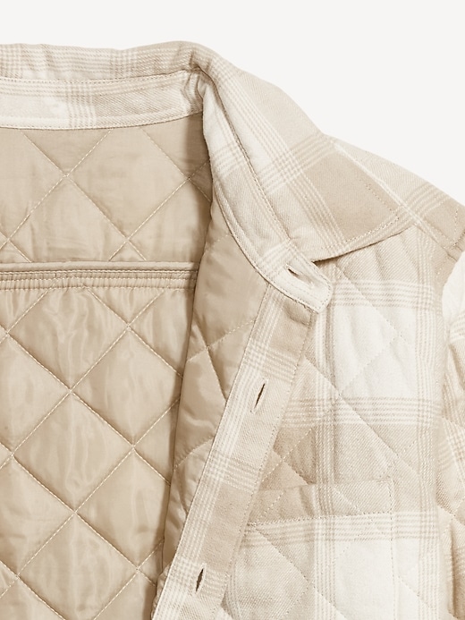 Image number 5 showing, Quilted Button-Down Shacket