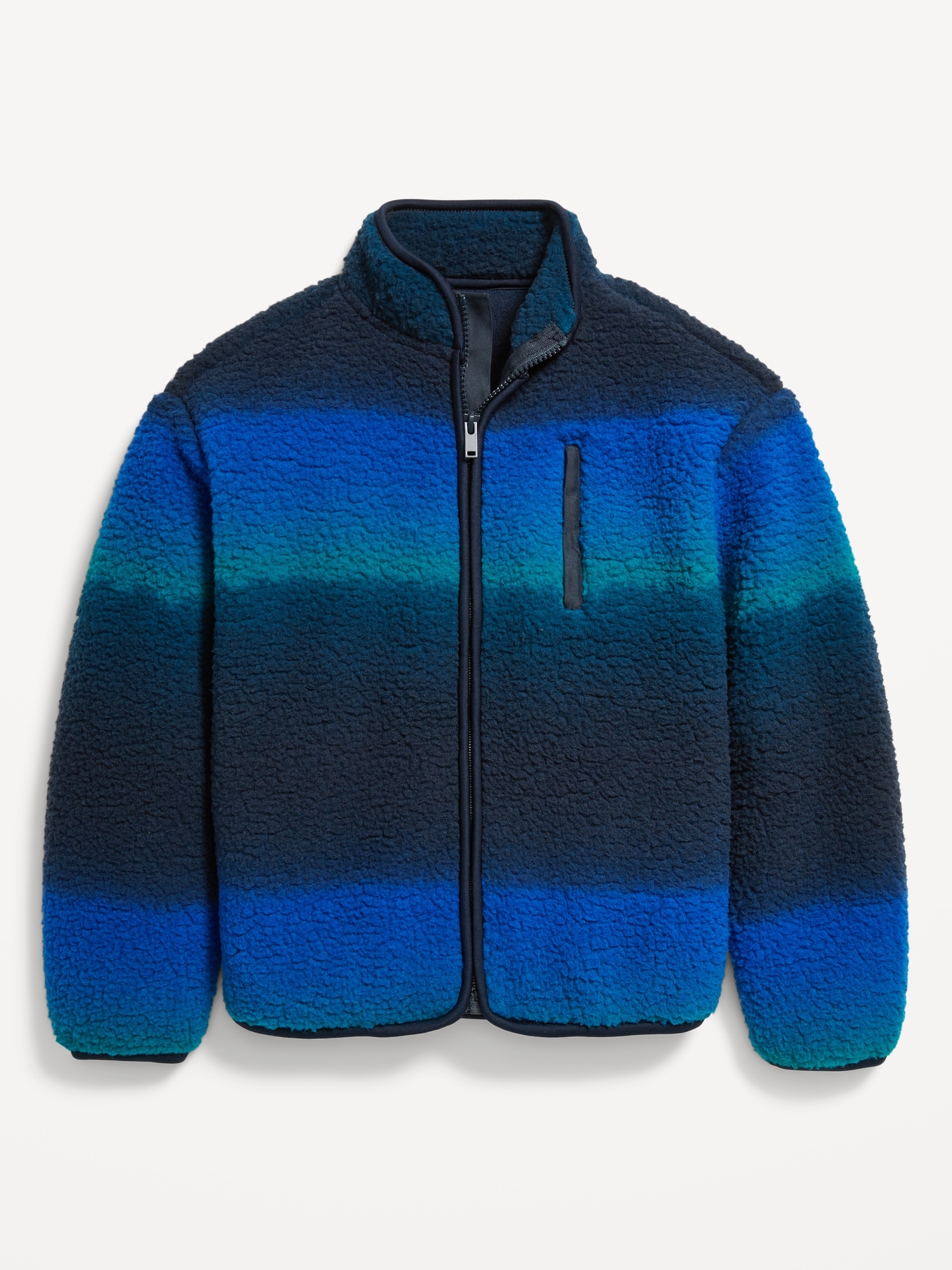 Full-Zip Sherpa Jacket for Boys