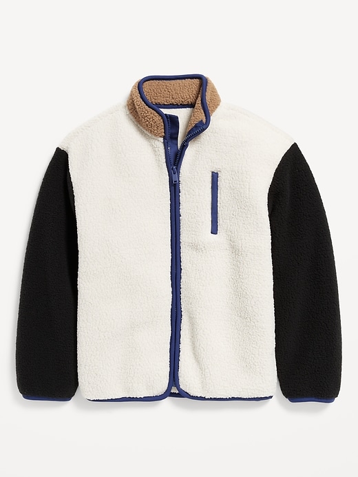 Voir une image plus grande du produit 2 de 4. Veste en Sherpa pour garçon