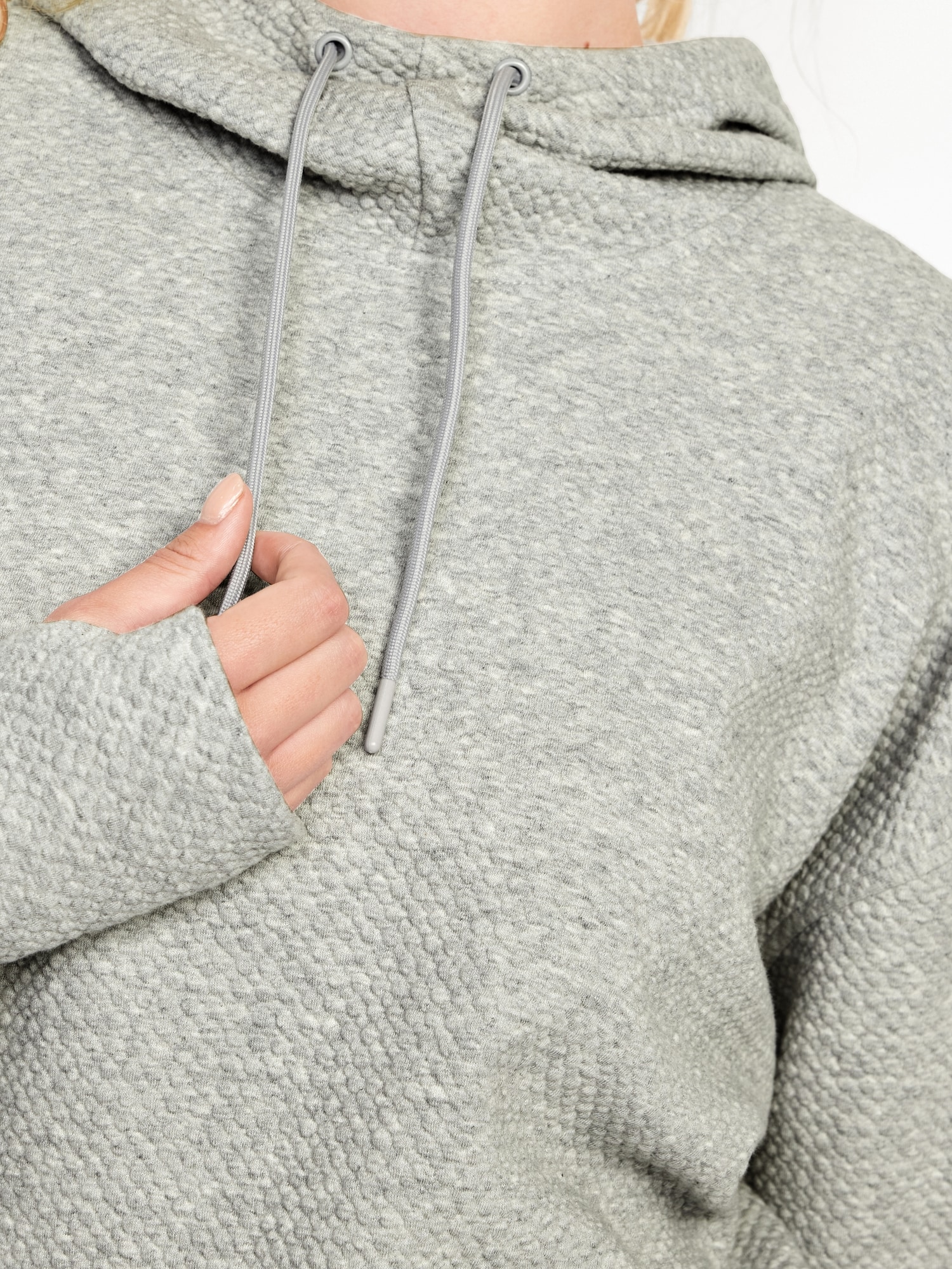 Dynamic Fleece Textured Hoodie