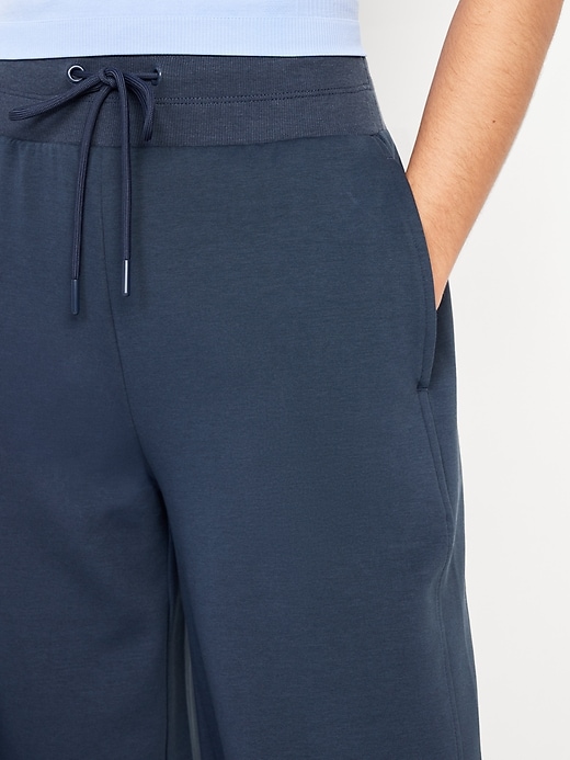 Image number 3 showing, Dynamic Fleece Wide-Leg Sweatpants