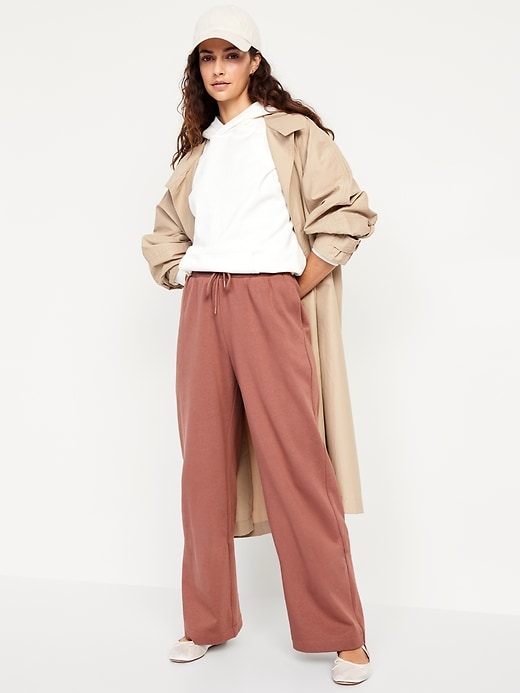 Image number 3 showing, Extra High-Waisted SoComfy Wide-Leg Sweatpants