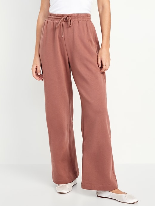 Image number 1 showing, Extra High-Waisted SoComfy Wide-Leg Sweatpants