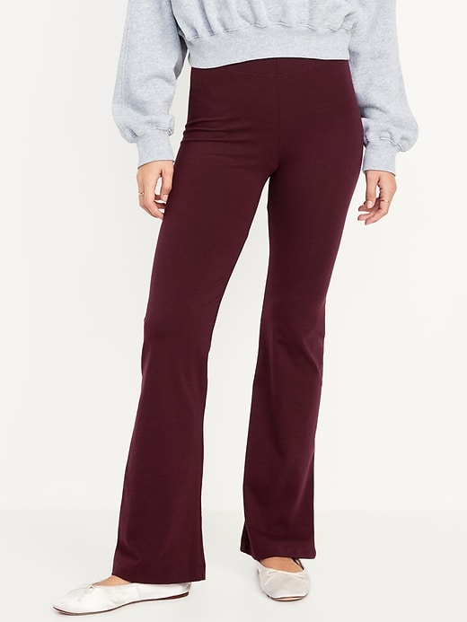 Image number 1 showing, High-Waisted Flare Leggings for Women