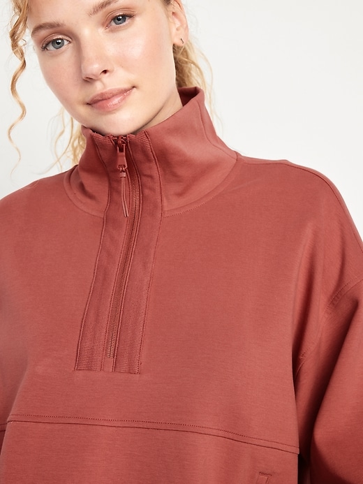 Image number 6 showing, Dynamic Fleece Half-Zip Tunic