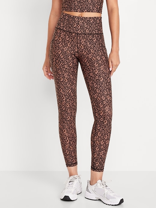 L'image numéro 1 présente Legging PowerSoft à taille haute longueur 7/8