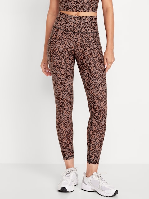 High-Waisted PowerSoft 7/8 Pocket Leggings - Multi