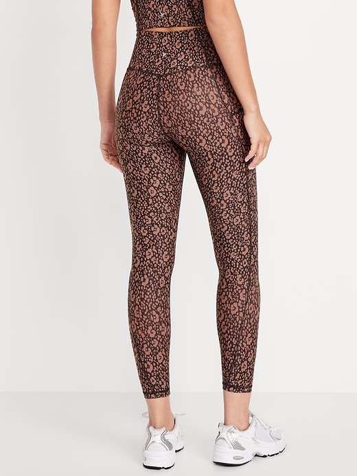 L'image numéro 2 présente Legging PowerSoft à taille haute longueur 7/8