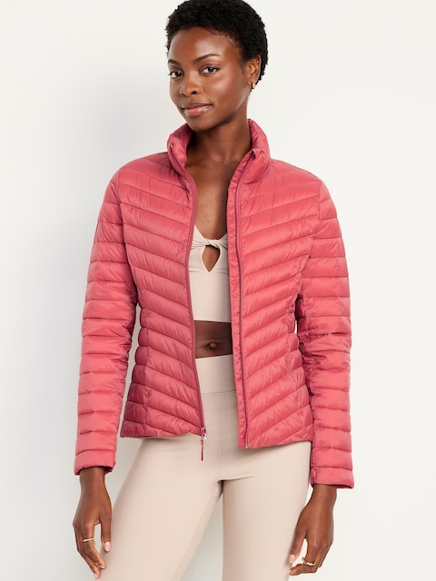 Veste rembourrée hydrorésistante à sillons étroits