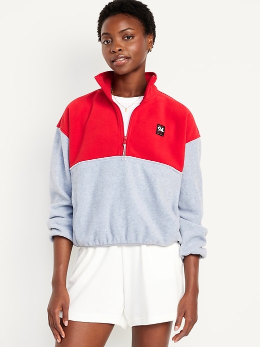 Image number 1 showing, Fleece Half Zip