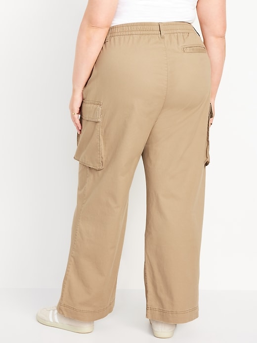 Image number 8 showing, Extra High-Waisted Super Wide-Leg Cargo Pants