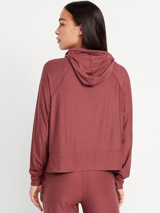 Image number 5 showing, CloudMotion Crop Hoodie