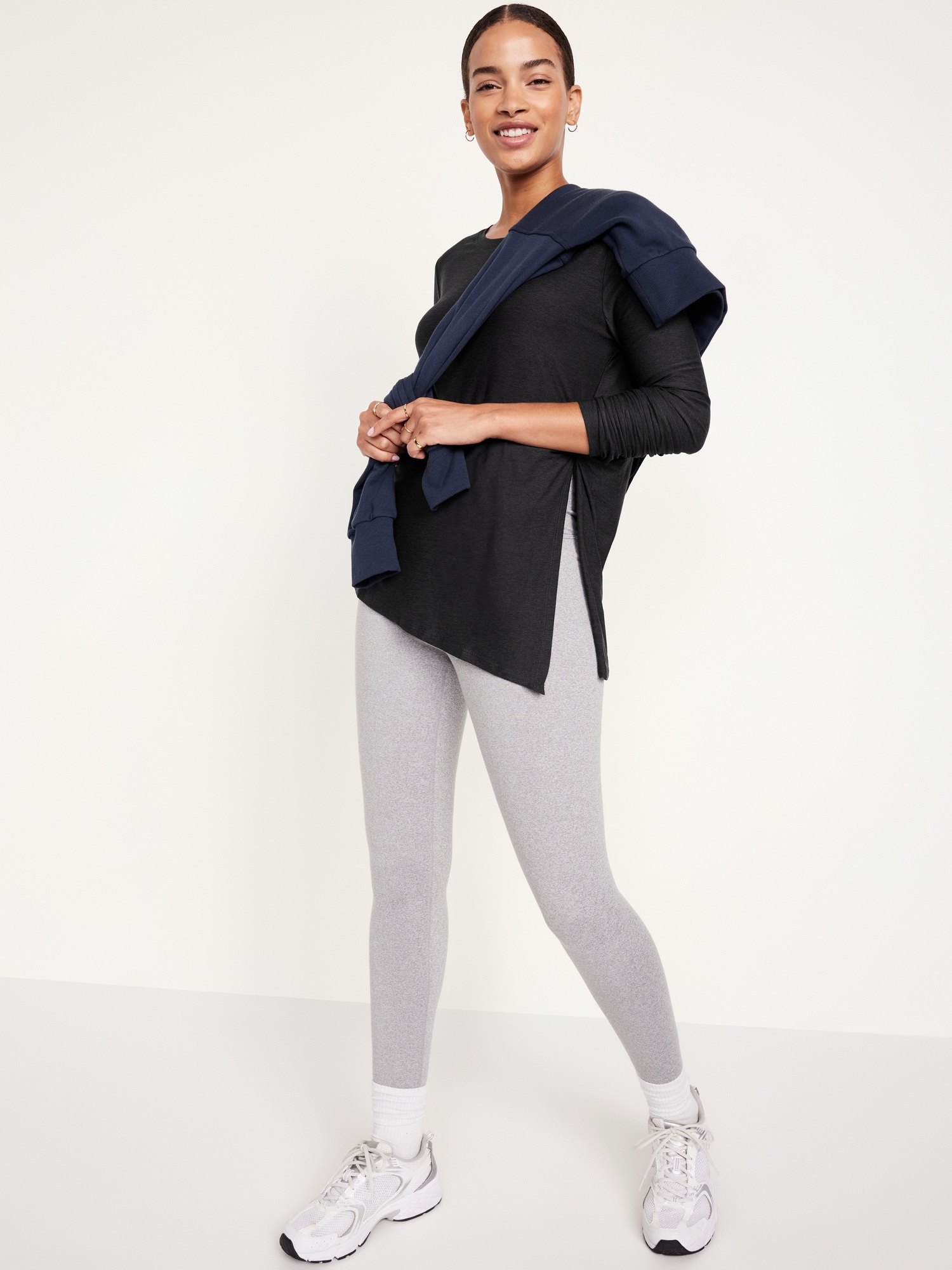 CloudMotion Side-Tie Tunic