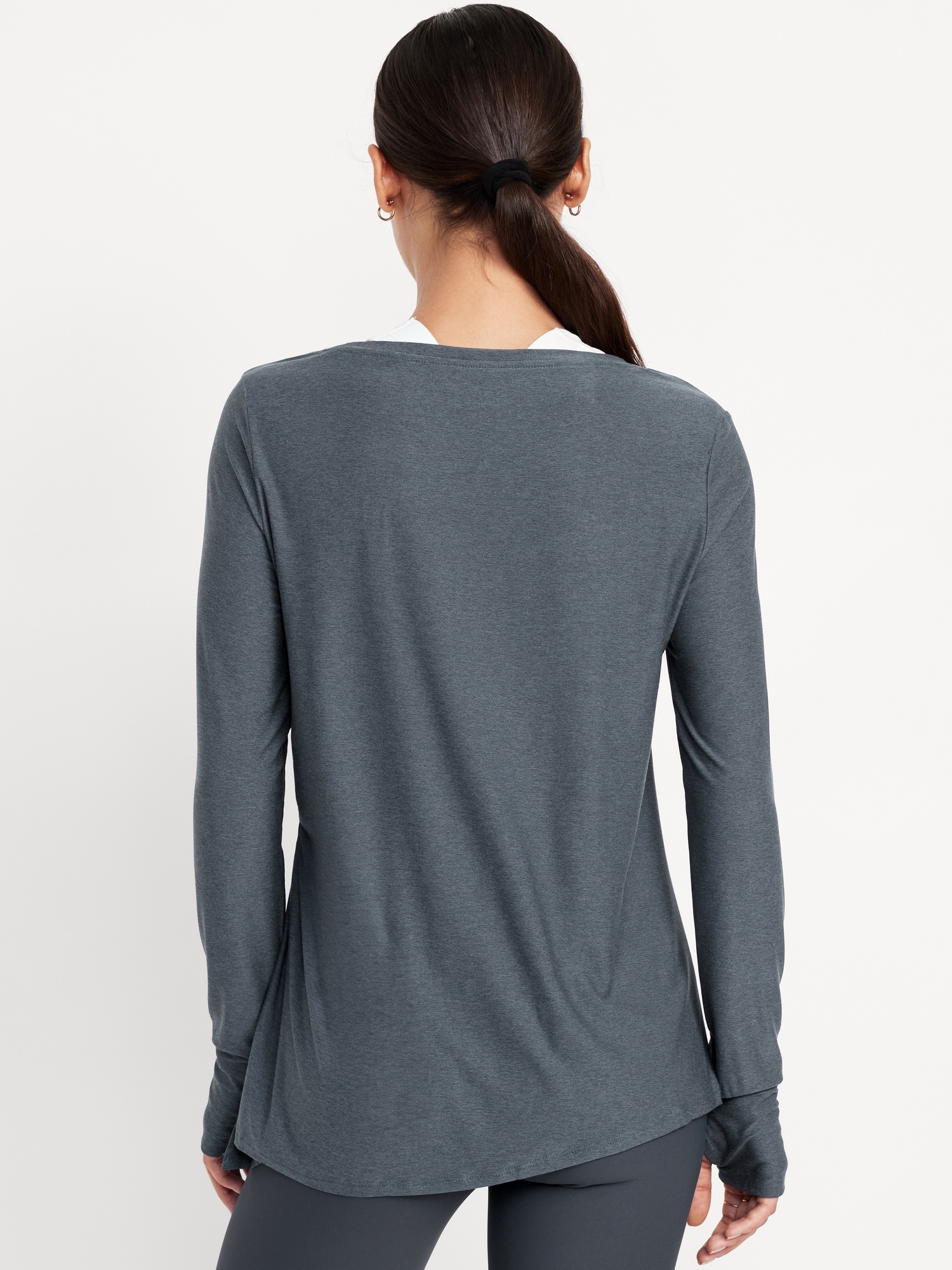 CloudMotion Side-Tie Tunic