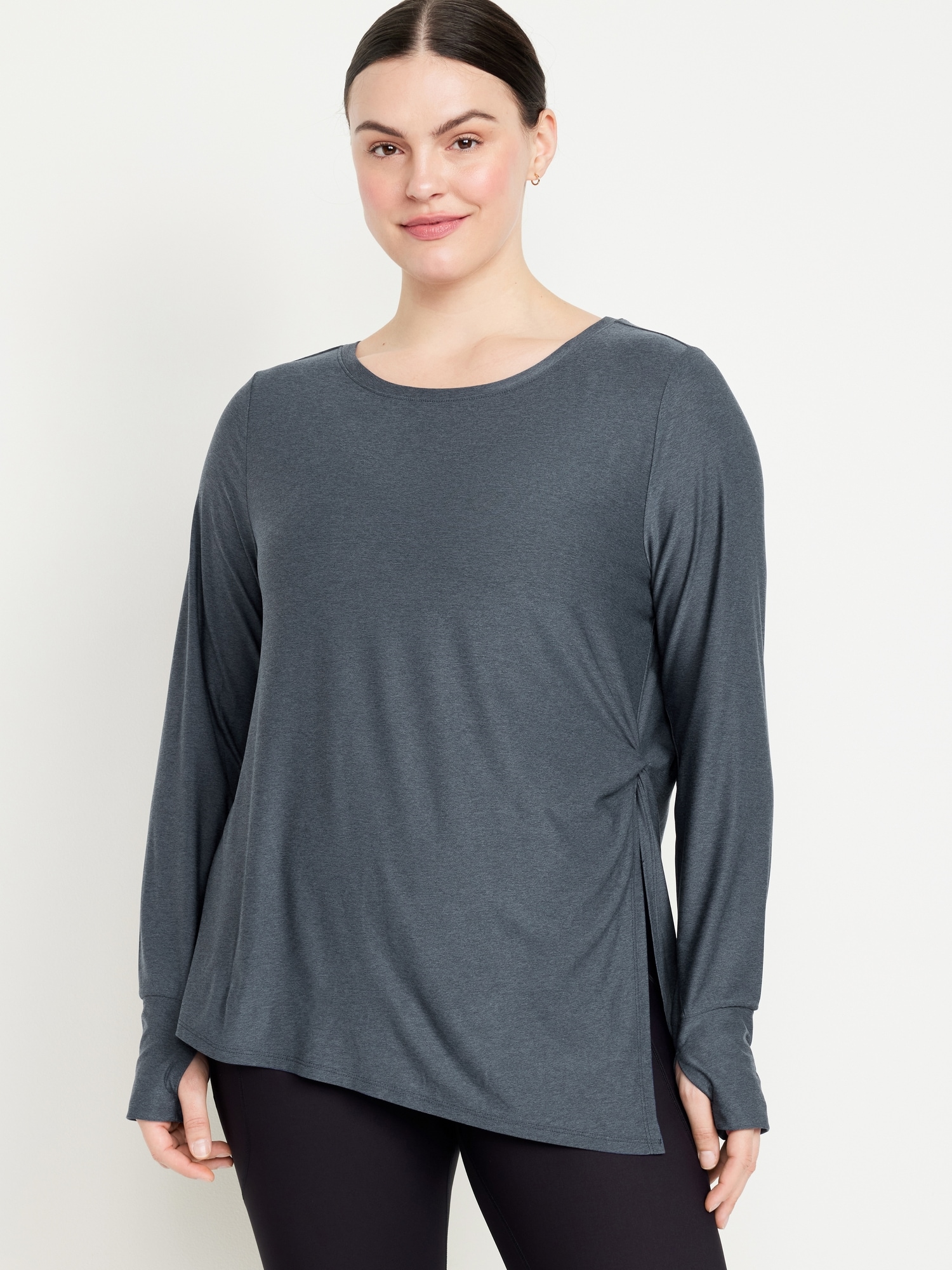 CloudMotion Side-Tie Tunic