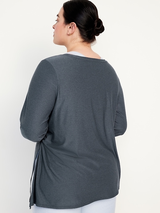 Image number 8 showing, CloudMotion Side-Tie Tunic