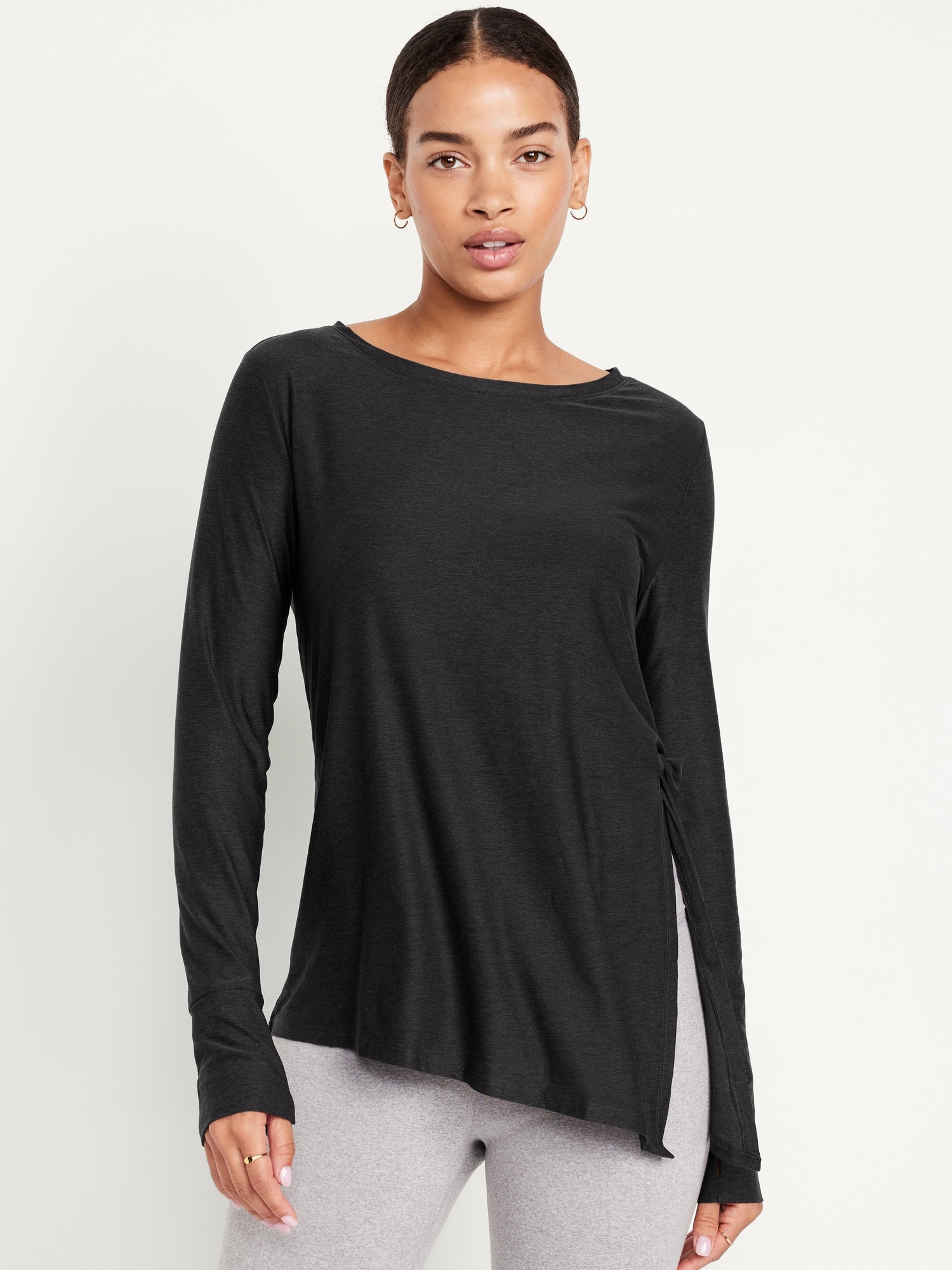 CloudMotion Side-Tie Tunic
