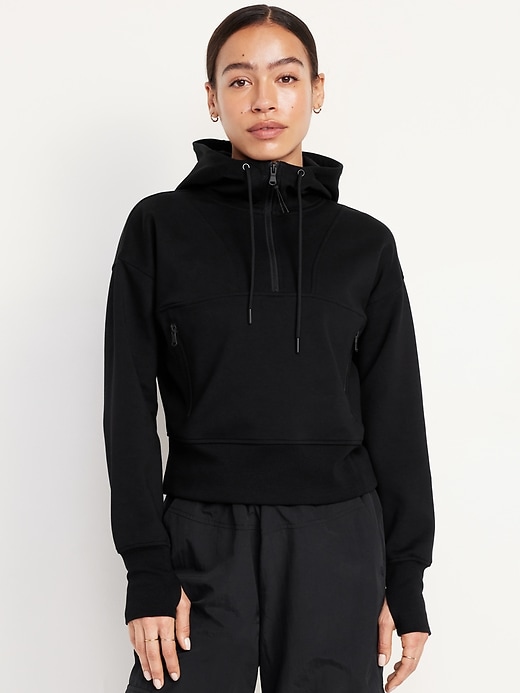 Image number 1 showing, Dynamic Fleece Half-Zip Hoodie