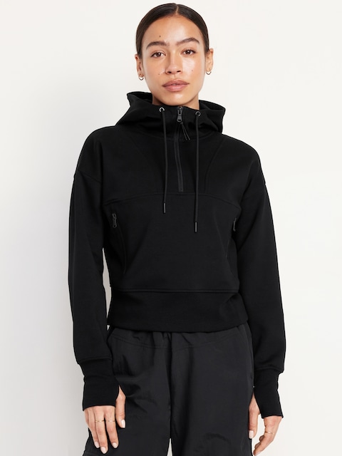 Dynamic Fleece Half-Zip Hoodie Sweatshirt