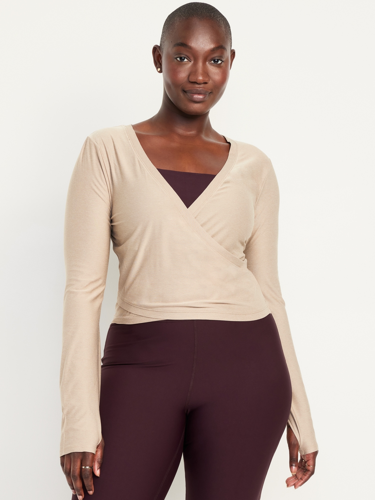 CloudMotion Wrap-Front Top