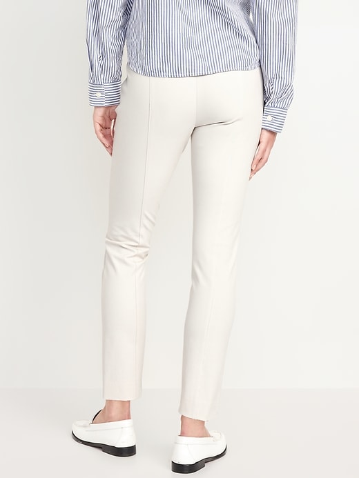 Image number 2 showing, High-Waisted Polished Pixie Skinny Ankle Pants