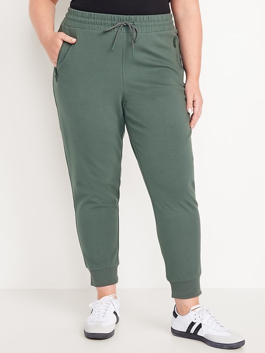 Image number 6 showing, High-Waisted Dynamic Fleece Joggers