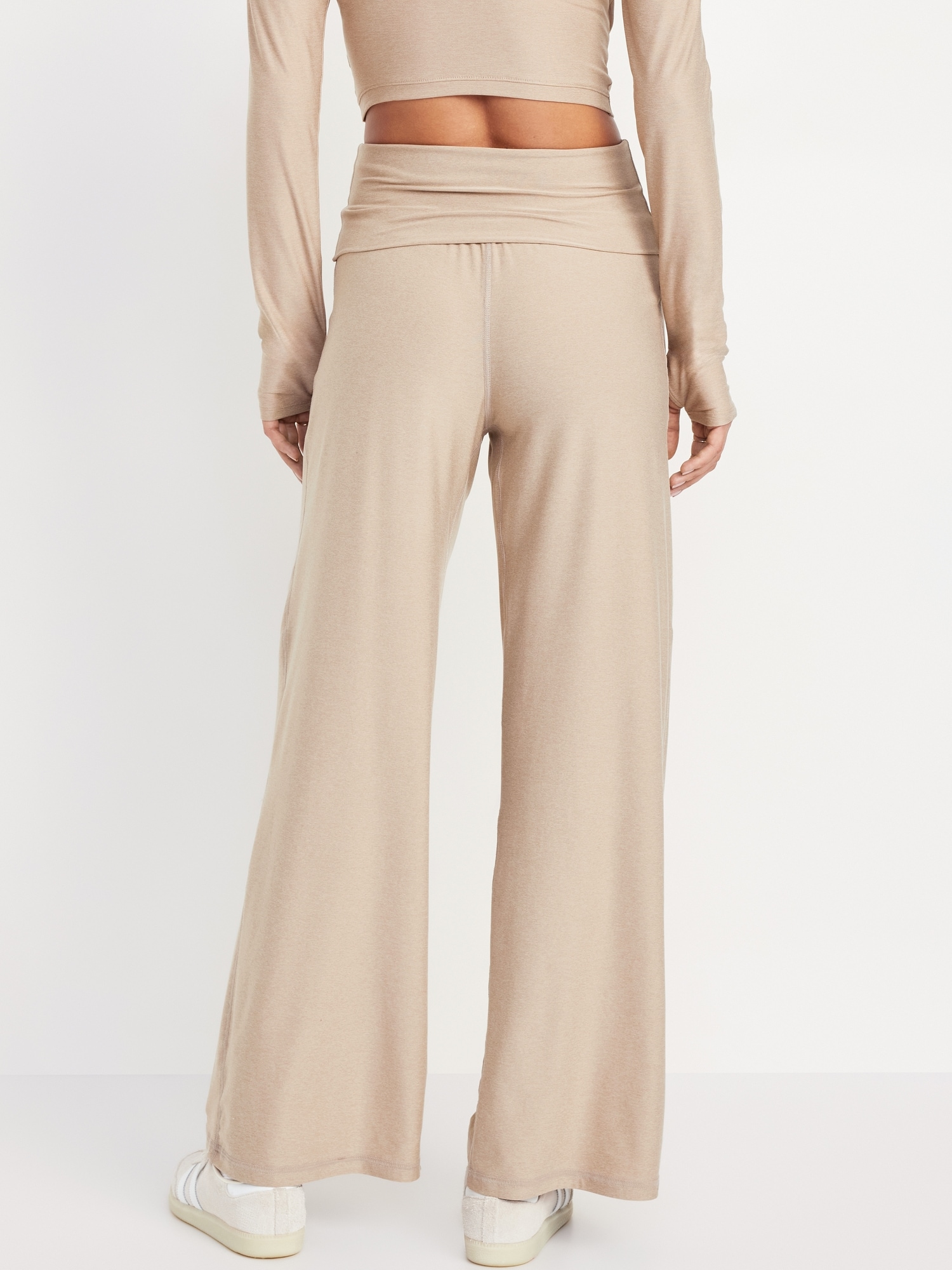 High-Waisted CloudMotion Wide-Leg Pants