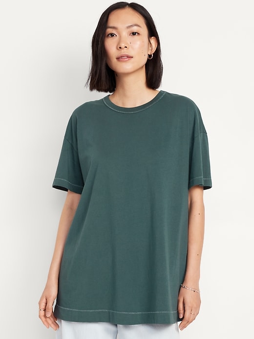 Image number 1 showing, EveryWear Oversized Tunic T-Shirt