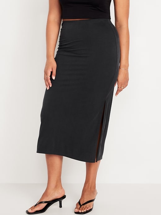 Image number 5 showing, Ribbed Maxi Skirt