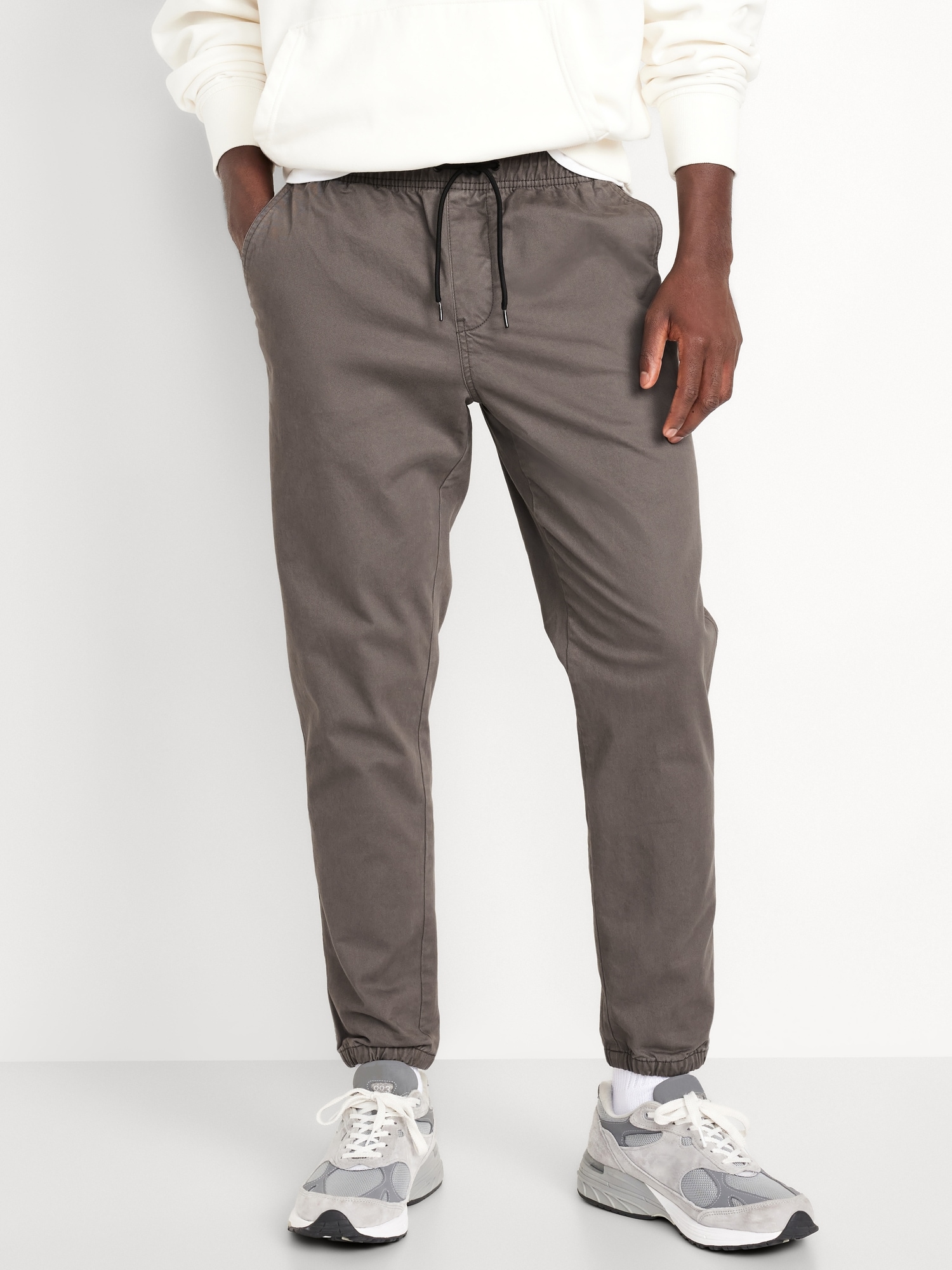 Pantalon de jogging moderne à Extensibilité intégrée pour Homme - Brun