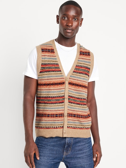 Gilet en jacquard SoSoft