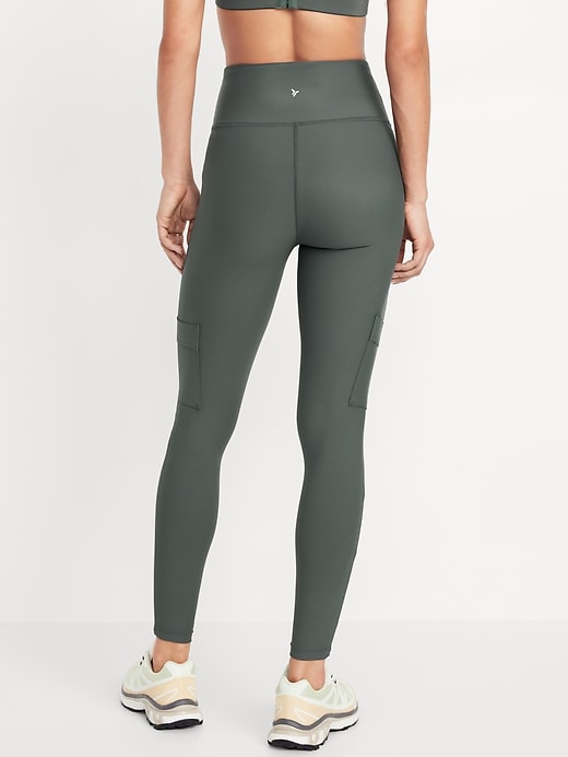 L'image numéro 8 présente Legging cargo PowerSoft à taille haute longueur 7/8