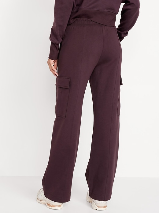 Image number 8 showing, High-Waisted Dynamic Fleece Cargo Pants