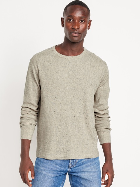 Waffle-Knit Sweater